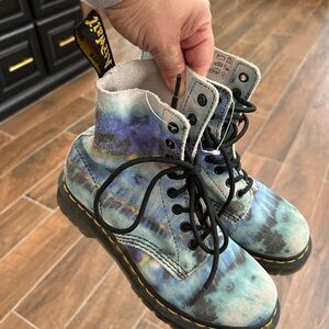 Dr. Martens Multicolor Ankle Boots